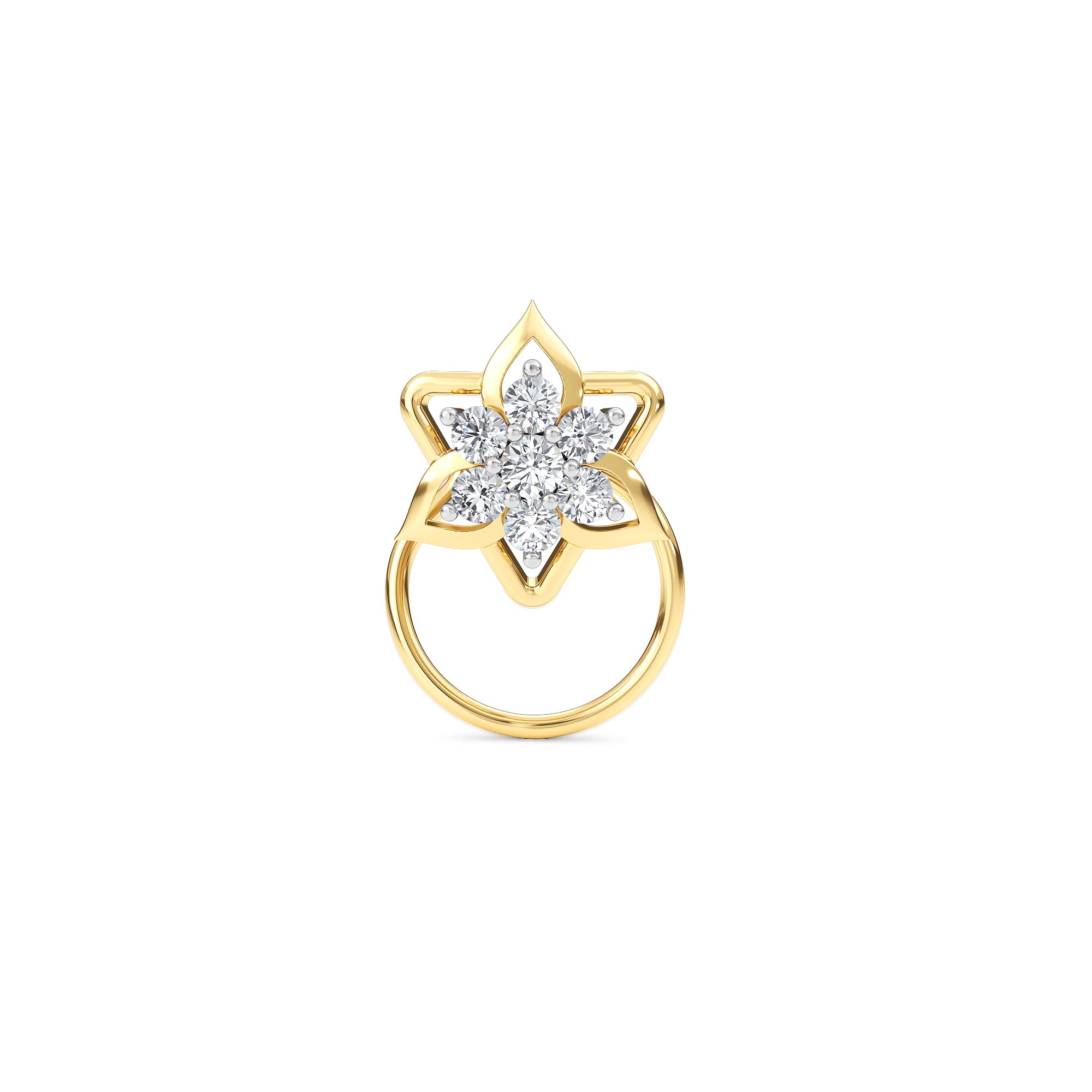 Ila Star Nose Pin
